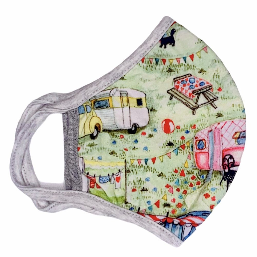 PW, 2-7Y/Child, organic cotton face mask